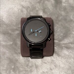 MVMT Graphite and Blue Men's Watch